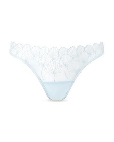 Bluebella Vermont Embroidered Brief In Blue