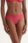 Bluebella Vermont Embroidered Mesh Briefs In Pink