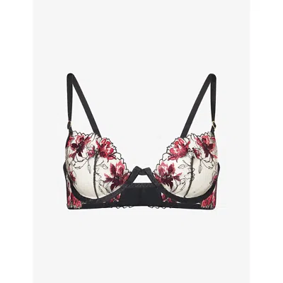 Bluebella Womens  Calista Underwired Lace Bra In Multi