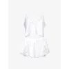 Bluebella Womens White/sheer Leonora Luxury Satin Cami And Short Set
