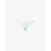 Bluebella Womens  Lilly Floral-embroidered Stretch-lace Thong