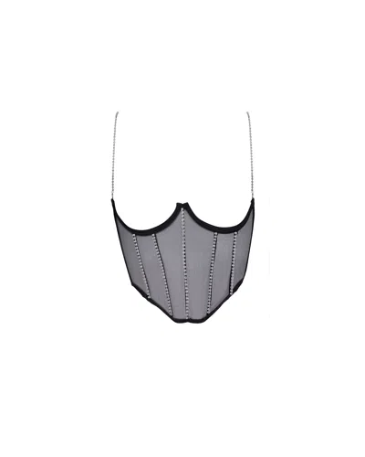 Bluebella Zenn Open Bustier Black/silver