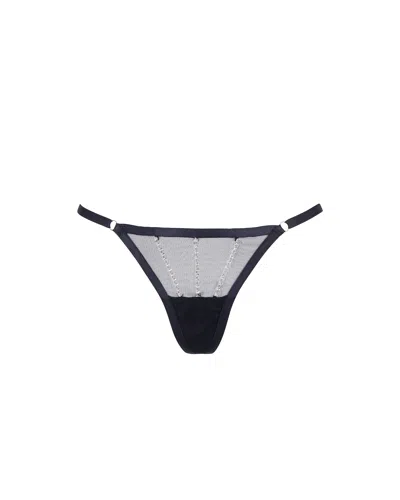 Bluebella Zenn Thong Black/silver