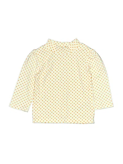 Pre-owned Blueberi Boulevard Kids' 3/4 Sleeve Blouse In Yellow