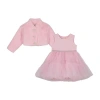 Blueberi Boulevard Baby Girls 2-pc. Dress Set In Pink