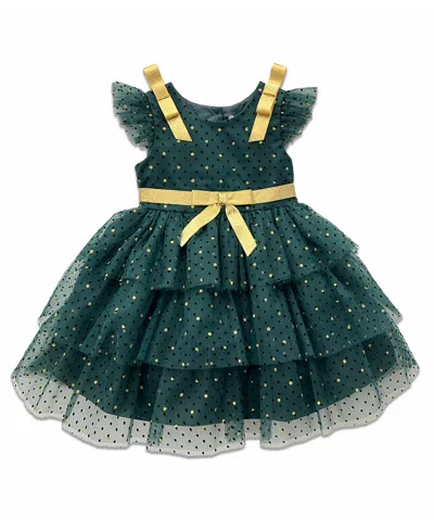 green emerald velvet dress Hunter Green Twirl Dress U-PICK Sleeve length in baby, toddler, and gi –  Flax and Wool Threads