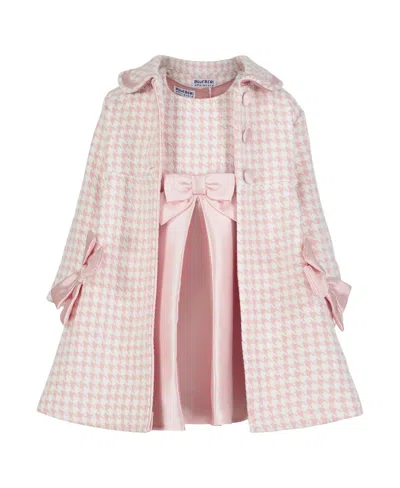 blueberi boulevard pink dress Toddler Girl Blueberi Boulevard Mesh Overlay Fit and Flare Sleeveless Dress