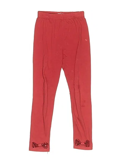 Pre-owned Blueberi Boulevard Kids' Casual Pants In Red