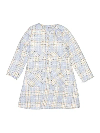 Pre-owned Blueberi Boulevard Kids' Coat In Blue
