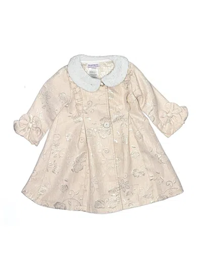 Pre-owned Blueberi Boulevard Kids' Coat In Ivory