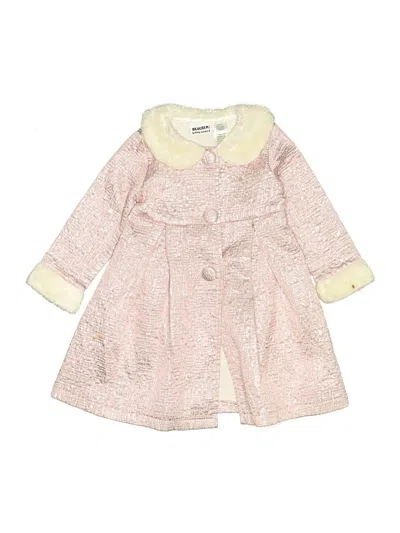 Pre-owned Blueberi Boulevard Kids' Coat In Pink