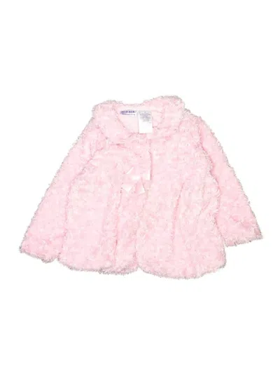 Pre-owned Blueberi Boulevard Kids' Coat In Pink