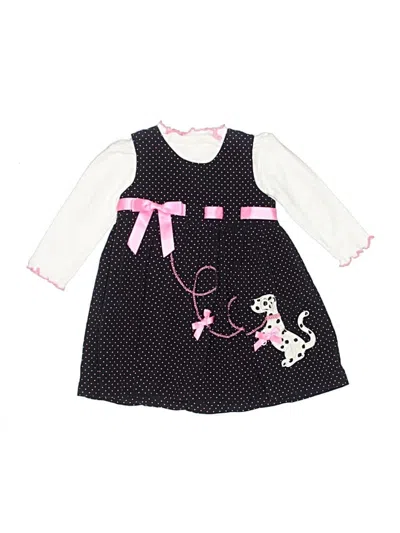 Pre-owned Blueberi Boulevard Kids' Dress In Black