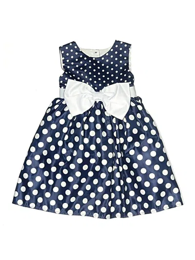 Pre-owned Blueberi Boulevard Kids' Dress In Blue
