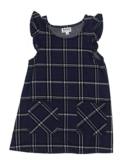 Pre-owned Blueberi Boulevard Kids' Dress In Blue