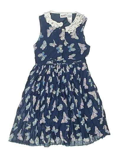 Pre-owned Blueberi Boulevard Kids' Dress In Blue