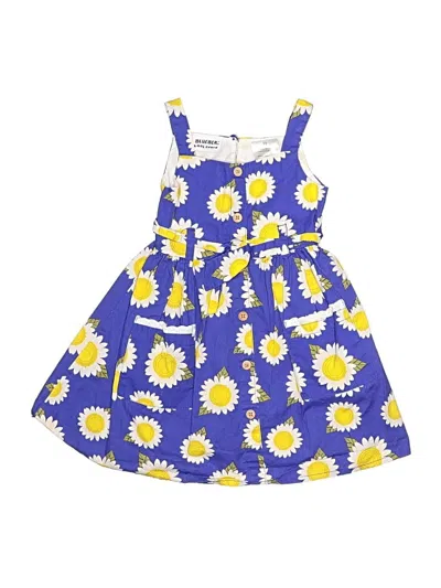Pre-owned Blueberi Boulevard Kids' Dress In Blue
