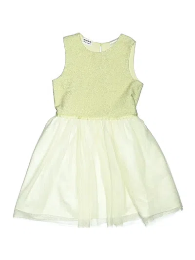 Pre-owned Blueberi Boulevard Kids' Dress In Green