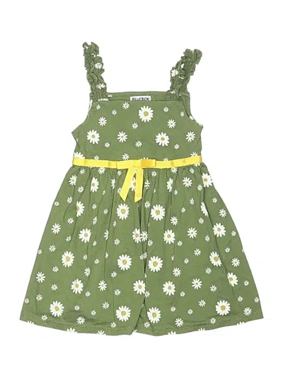 Pre-owned Blueberi Boulevard Kids' Dress In Green