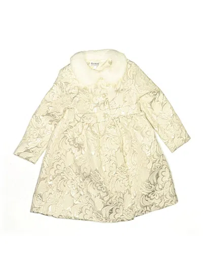 Pre-owned Blueberi Boulevard Kids' Dress In Ivory