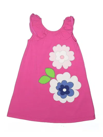 Pre-owned Blueberi Boulevard Kids' Dress In Pink