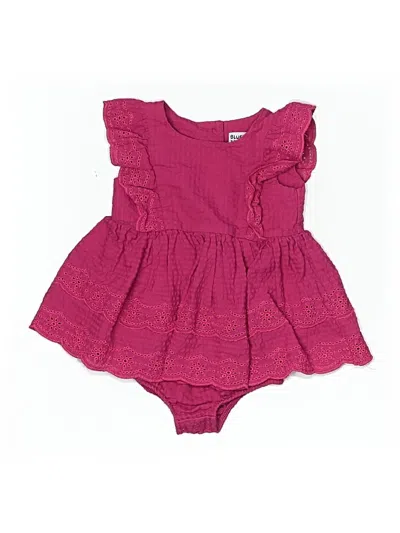 Pre-owned Blueberi Boulevard Kids' Dress In Pink
