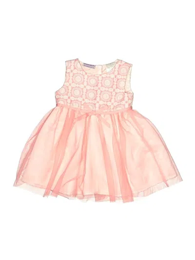 Pre-owned Blueberi Boulevard Kids' Dress In Pink