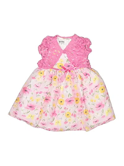 Pre-owned Blueberi Boulevard Kids' Dress In Pink