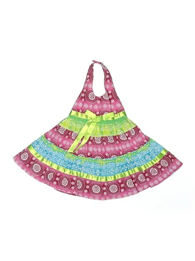 Pre-owned Blueberi Boulevard Babies' Dress In Pink