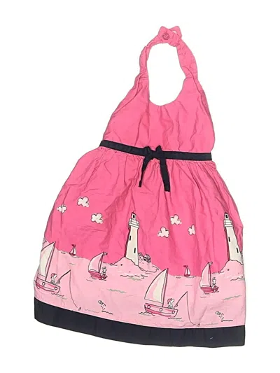Pre-owned Blueberi Boulevard Kids' Dress In Pink