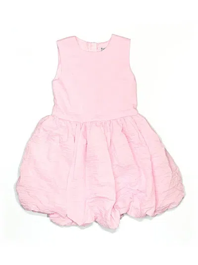 Pre-owned Blueberi Boulevard Kids' Dress In Pink