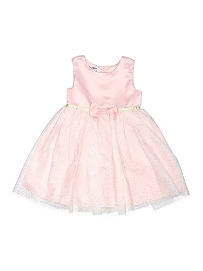 Pre-owned Blueberi Boulevard Kids' Dress In Pink