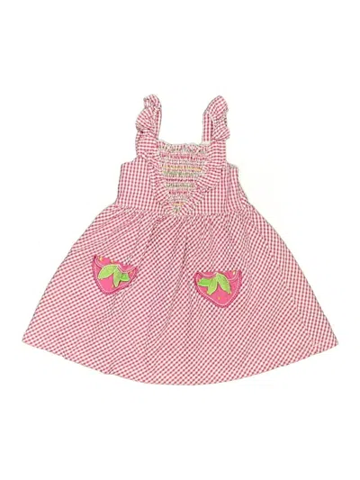 Pre-owned Blueberi Boulevard Kids' Dress In Pink