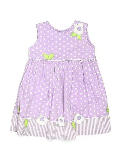 Pre-owned Blueberi Boulevard Kids' Dress In Purple