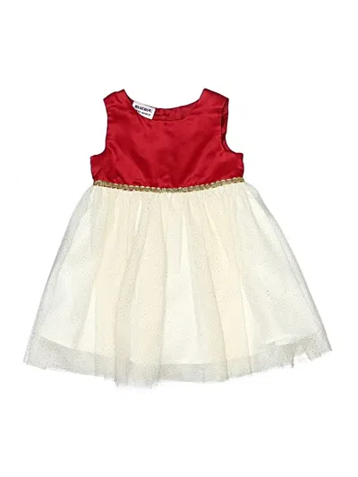 Pre-owned Blueberi Boulevard Kids' Dress In Red