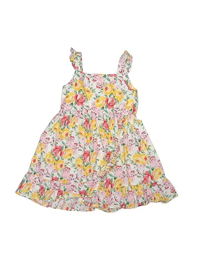 Pre-owned Blueberi Boulevard Kids' Dress In Yellow