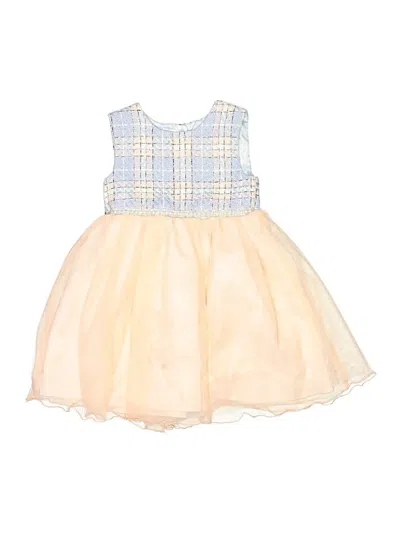Pre-owned Blueberi Boulevard Kids' Dress In Yellow