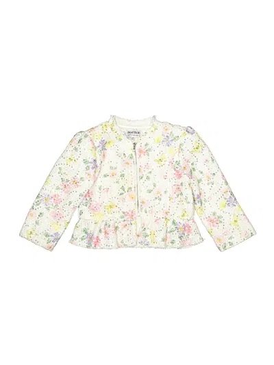 Pre-owned Blueberi Boulevard Kids' Jacket In White