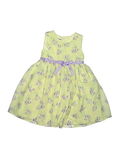 Pre-owned Blueberi Boulevard Kids' Special Occasion Dress In Green