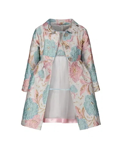 Blueberi Boulevard Kids' Toddler And Little Girls 2-piece Floral ...