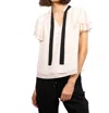 Bluebird Canyon Lanna Blouse In Ivory In Multi