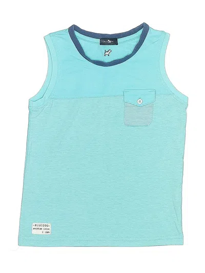 Pre-owned Bluedog Kids' Sleeveless T-shirt In Blue