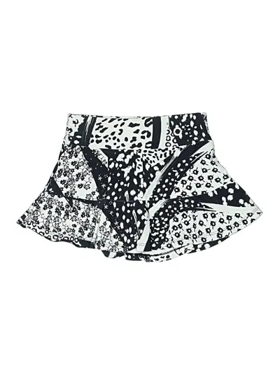 Pre-owned Bluefish Active Skort In Silver