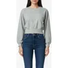 Bluegrey Back Buckle Pullover Sweater In Multi