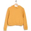 Bluegrey Quilted Hoodie In Yellow