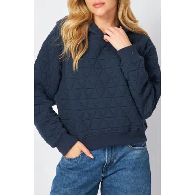 BLUEGREY BLUEGREY QUILTED HOODIE