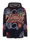 Bluemarble Logo Jacquard Cotton Blend Knit Sweater In Black