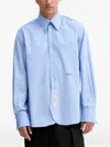 Bluemarble Button-cuff Shirt In Blue