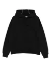 Bluemarble Cotton Hoodie In Black
