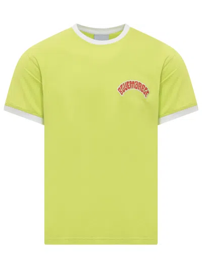 Bluemarble Crew Neck T-shirt In Yellow